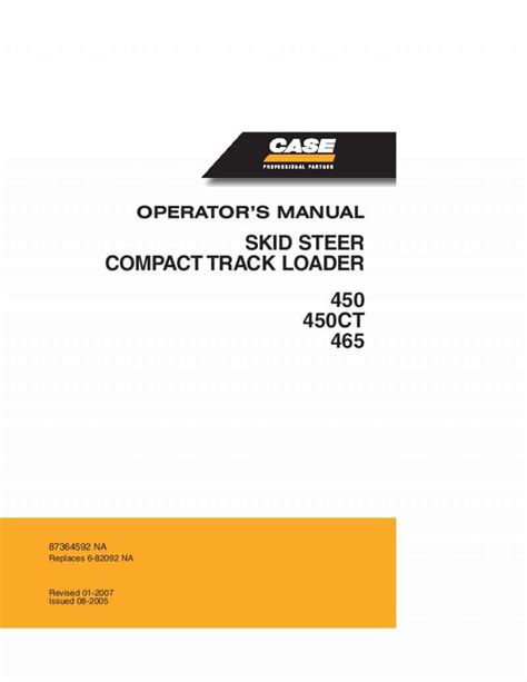 case 450 skid steer user manual|case skid steer size chart.